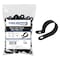 Kable Kontrol Cable Clamp, Nylon 6/6, 1/2 in Bundle Dia., Black, 1.22 in L, 100 PK CCUC3-050-C-BLACK - alternate 1