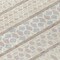 Homeroots 8' Ivory Beige And Taupe Round Quatrefoil Washable Indoor Outdoor Area Rug 583230 - alternate 6