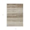 Homeroots 8' X 10' Brown And Beige Striped Washable Indoor Outdoor Area Rug 589665 - alternate 3