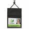 Brady All-In-One Holder - 7.25" x 5.18" - Nylon, Vinyl - 100 / Pack - Black, Clear 1860-2501 - alternate 2