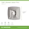Symmons Oak Wall Mounted Shower Valve Trim with VersaFlex Integral Diverter (Valve Not Included) S5690STNTRM - alternate 2