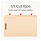 Pendaflex Manila Fastener Folders, 1/3-Cut Tab: Assorted, Expands 0.75", 2 Fasteners, Legal Size, 50PK 1007063 - alternate 5