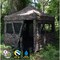 King Canopy 2 in 1 Hunting Blind & Instant Pop Up Tent 8ftx8ft, 1in Aluminum Frame, Camouflage HB8X8 - alternate 3