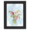 Homeroots Flourish Black Framed Print Wall Art 530134 - alternate 1