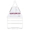 Simple Spaces Shower Caddy, 2-Shelf, Steel, 10 in OAW, 19 in OAH, 4-1/4 in OAD, 10 lb SS-SC-25-NK - alternate 2