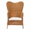 Bali & Pari Terra Bohemian Light Honey Rattan Arm Chair 250-13690-ZORO - alternate 6
