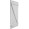 Ekena Millwork Rustic Four Board Joined Board-n-Batten Smooth Faux Wood Shutters w/Z-Board, 22W x 68H, PR SHUBJZ22X68SMPR - alternate 12