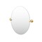 Gatco Designer II 26.5" Frameless Oval Mirror, Brushed Brass 5059 - alternate 2