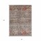 Homeroots 8' X 10' Gray Tan And Terra Cotta Floral Washable Indoor Outdoor Area Rug 606203 - alternate 5