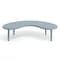 Flash Furniture Commercial Half-Moon Adjustable Height Classroom Activity Table-Dusty Blue-65x35 YU-YCX-004-2-MOON-TBL-DSTYBL-GG - alternate 7