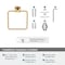 Amerock Appoint Champagne Bronze Traditional 7-1/16 in 179 mm Length Towel Ring BH36072CZ - alternate 3