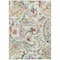 Homeroots 8' X 10' Ivory Fern Green And Artichoke Green Paisley Washable Indoor Outdoor Area Rug 588621 - alternate 4