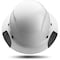 Lift Safety DAX Fiber Resin Full Brim Hard Hat (White Carbon Matte) - ANSI-G, TYPE 1 HDF-24CWM - alternate 3