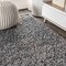Jonathan Y Mercer Shag Plush Tassel Charcoal 5 ft. x 8 ft. Area Rug MCR100B-5 - alternate 5
