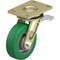 Blickle Swivel Plate Caster, PU, 6", Brake, Load Rating: 1210 lb. LS-GST 150K-16-ST - alternate 1