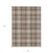 Homeroots 3' X 5' Brown Beige And Gold Plaid Washable Indoor Outdoor Area Rug 597093 - alternate 5