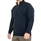 First Tactical COTTON JOB SHIRT QUARTER ZIP, 20% Polyester, 80% Cotton, 1 Pocket(s), Midnight Navy, L 118507 - alternate 4