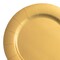 Smarty Had A Party 13" Gold Round Disposable Paper Charger Plates (120 Plates), 120PK 2690-RG-CASE - alternate 3
