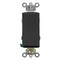 Leviton Wall Switch, 1 hp, Rocker, 20 A, Black 5624-2E - alternate 1