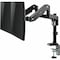 Rocstor ERGOREACH EP9 PREMIUM DUAL ERGONOMIC MONITOR ARM, C-CLAMP & GROMMET - SUPPORTS Y10N013-B1 - alternate 9