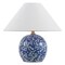 Jonathan Y Felice 17.25" Modern Cottage Floral Ceramic Globe LED Table Lamp, Blue/White JYL5508A - alternate 7