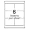 Avery Dennison Name Tag Refills, PK300 5392 - alternate 6