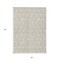 Homeroots 3' X 5' Beige And Ivory Geometric Washable Indoor Outdoor Area Rug 595703 - alternate 6