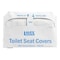 Lavex Half Fold Paper Toilet Seat Cover 5000PK 500TSCOVER - alternate 1