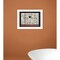 Homeroots Bathroom 7 White Framed Print Bathroom Wall Art 415444 - alternate 3