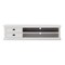 Homeroots 71in Classic White Entertainment Unit with Two Drawers 397772 - alternate 1