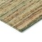 Homeroots 8' Beige Round Striped Washable Indoor Outdoor Area Rug 607952 - alternate 5