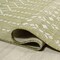 Jonathan Y Ourika Moroccan Geometric Textured Weave Light Green/Cream 5 ft Square Indoor/Outdoor Area Rug SMB108N-5SQ - alternate 6