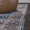 Jonathan Y Alacati Ogee Medallion Non-Slip Machine-Washable Navy/Brown 3 ft. x 5 ft. Area Rug WSH103C-3 - alternate 5