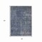 Homeroots 8' X 10' Blue And Gray Medallion Washable Indoor Outdoor Area Rug 616427 - alternate 4