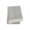 Homeroots 55" X 70" Gray And White Herringbone Cotton Blend J Throw Blanket with Tassels And Embroidery 655533 - alternate 5