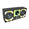 Deejay Led Loaded Box w/Two Despacito Heavy Duty 8-in Woofers One Horn and w/Two Bullet Tweeters YELLOW TBH8YELLOW - alternate 5