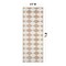 World Rug Gallery Diamond Shag Runner Rug 2 ft 3 in x 8 ft Beige WR123BEIGE2X8 - alternate 8