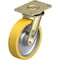 Blickle Swivel Plate Caster, PU, 8", 2200 lb., Overall Height: 9.65" LS-GTH 200K-16 - alternate 1