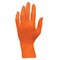 Safety Zone Nitrile Powder Free 5 mil Exam Gloves - Orange, 2XL - Box of 100 GL-N105ORFXX - alternate 1