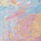 Homeroots 5' X 8' Teal Blue Gold And Pink Abstract Washable Indoor Outdoor Area Rug 618557 - alternate 6