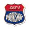 Signmission Jose's Workshop, 6 Inch X 6 Inch, Plastic Sign SHI-P-6-489-JOSE - alternate 1