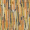 Homeroots 5' X 8' Orange And Beige Striped Washable Indoor Outdoor Area Rug 609043 - alternate 5