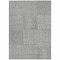 Homeroots 8' X 10' Charcoal And Ivory Geometric Washable Indoor Outdoor Area Rug 600735 - alternate 6