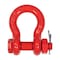 Mytee Products 5/8in Anchor Shackle Forged Carbon Steel w/ Safety Screw Pin Load Limit 6,500 lbs SHACKLE-ANCHOR-BT-58 - alternate 5