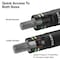 Klein Tools KNECT Quad-4 Heavy-Duty Impact Flip Socket, Metric, 2-Piece 6513MQS - alternate 4