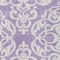 Homeroots 10' X 14' Purple And Ivory Damask Washable Indoor Outdoor Area Rug 614454 - alternate 5