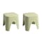 Lagoon Mallorca Stackable Rattan Top Side Table/Ottoman, 2PK 7033V4-ASLGS - alternate 1