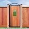Nuvo Iron 8-5/8'' W. x 17-1/4'' H. Rectangle Cast Aluminum Gate Insert ACW57 - alternate 1