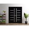 Sartodoors Interior Double Doors 72x96 inches Black Solid Core Modern Interior QUADRO4088DD-GLB-7296 - alternate 1