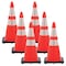 Mr. Chain 28" Traffic Orange Reflective Traffic Cones (6-Pack) 97580-6 - alternate 1